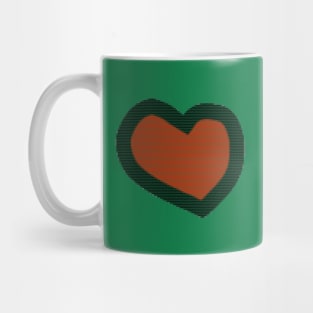 Chunky Knitted Red Heart Valentines Day Mug